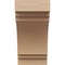 Ekena Millwork 5-inch W x 6-inch D x 10-inch H Pescadero Rough Cedar Woodgrain TimberThane Knee Brace, Primed BRCUR05X06X10PECRCPR - alternate 5